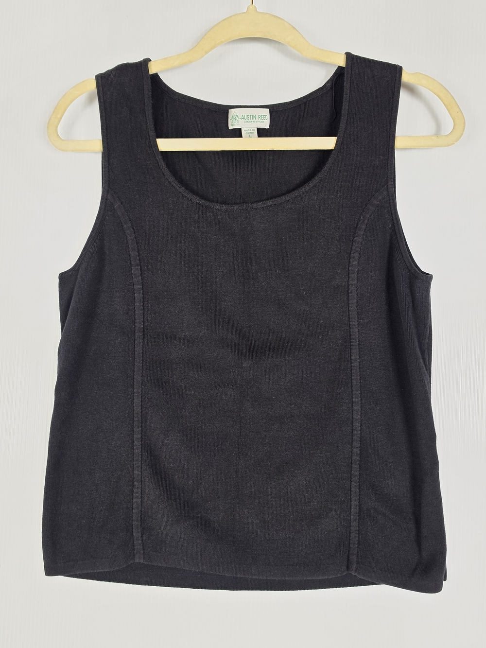 Austin Reed Black Scoop Neck Tank